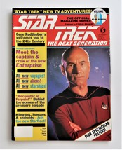 Star Trek Next Generation Magazine Volume 1 87-88 Season Captain Jean-Lu... - $12.00