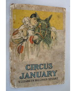 Circus January Stuart antique children&#39;s book Ella Lee artist 1916 Wig W... - €15,51 EUR