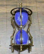 Nautical Vintage Antique Maritime Brass Hourglass Sand Timer For Home De... - £56.27 GBP