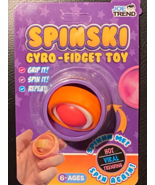 Spinski Gyro-fidget Toy Purple/Orange/White/Pink *NEW* ccc1 - $13.66 CAD