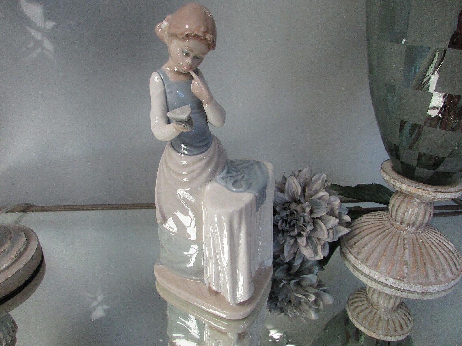 Lladro Figurine #4981 Girl Ironing Daisa and 41 similar items Lladro Figurine #4981 Girl Ironing Daisa and 41 similar items