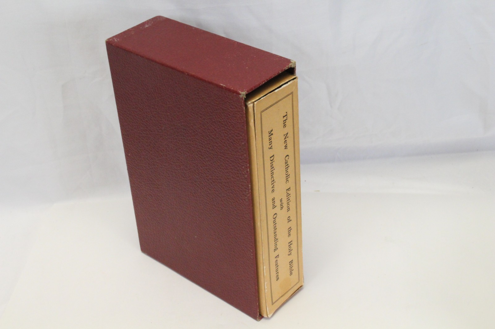 Holy Bible New Catholic Edition 1957 Confraternity Douay Version Large Type Item image 2