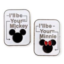 Mickey Mouse and Minnie Mouse Disney Pins: I&#39;ll Be Your Icons - £15.56 GBP