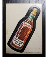 Topps Wacky Packages 2nd Series 1973 POOPSIE Sticker Pepsi Parody Unpeeled - $27.12 CAD