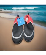 ￼ Unisex SUN &amp; SKY Aqua Socks Water Shoes Size 13-1 Orange - $20.16 CAD