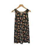 Tori Richard Womens Dress Hawaiian XS Black Pineapple Sleeveless Tropica... - $27.99