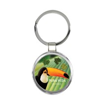 Toucan : Gift Keychain Bird Tropical Animal Pura Vida Costa Rica - £6.27 GBP