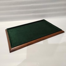 Tray for Jewelry Coins Medals (Velvet Green IN Photo) - £40.44 GBP