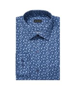 Van Heusen Men&#39;s Stain Shield Regular Fit Dress Shirt Night Blue 15-15.5... - $19.95