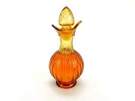 Avon Foaming Bath Oil, &quot;Charisma&quot; Amber Cruet w/Stopper Decanter, 6 oz. Bottle - £11.57 GBP