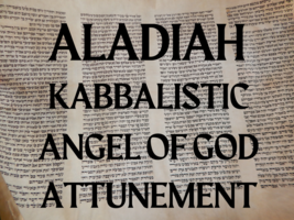 ALADIAH Kabbalistic Angel of God Attunement - £19.18 GBP