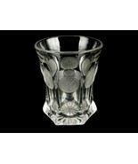 Flat Drink Tumbler, 8 oz, Fostoria Clear Coin Glass  Juice, Milk, Cocktails - $20.03 CAD