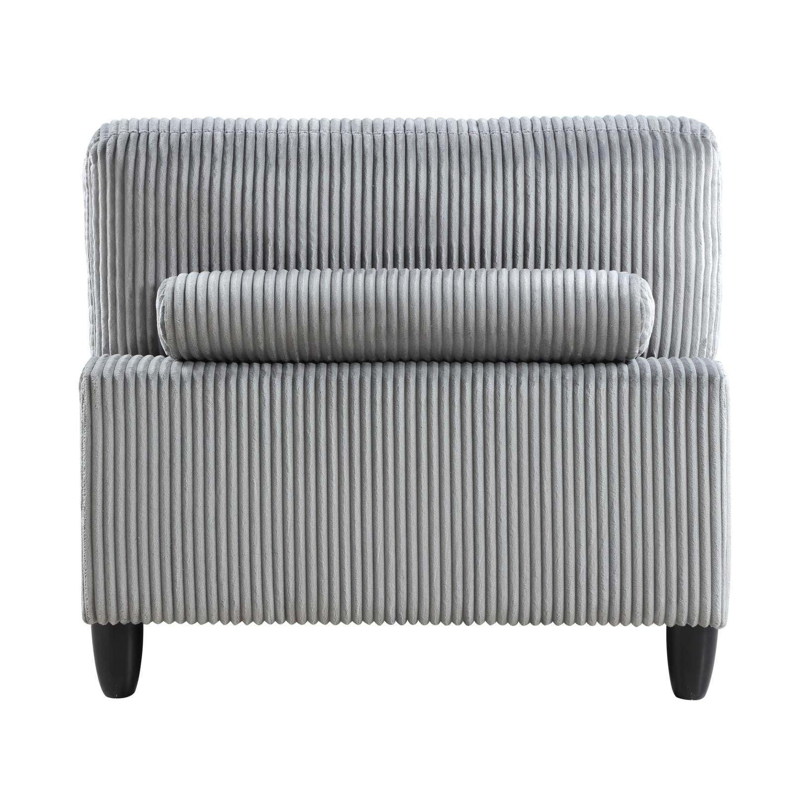 Gray Corduroy Modular Sectional Sofa Set Item image 14