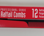 Vtg NIB 12 Pack Sally Beauty Professional Rattail Combs 220020 - £7.76 GBP