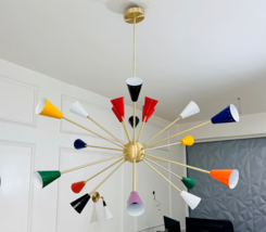 Beautiful Iconic Chandelier Modern 20 Arm Hand Crafted Multi Color Ceiling Lamp - £299.19 GBP