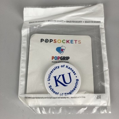 Popsockets Popgrip KU University Of Kansas School Of Engineering NEW - $5.89