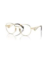 Prada PRA50V ZVN101 Eyeglasses Pale Gold Frame Demo Lens 52mm - $278.99