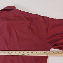 Stafford Wrinkle Free Men's Long Sleeve Casual Button Up Red Shirt Size 16 34-35 image 11