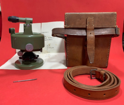CHINESE MILITARY BOUSSOLE  THEODOLITE/ TRIPODE COMPASS TL-64 UNUSED STOCK - $247.50