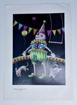 Mary Engelbreit Illustration Print Be A Clown Magazine Pull Out Whimsica... - $9.90