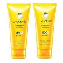 Lakme Sun Expert SPF 50 PA Fairness UV Sunscreen Lotion, 100ml (pack of 2) - $49.41