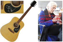 Judy Collins Signed Acoustic Guitar COA Proof Autographed Singer Songwriter Star - £817.69 GBP