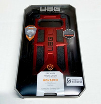 NEW UAG Urban Armor Gear Monarch Series Case for Samsung Galaxy S10 Black/Red - £11.17 GBP