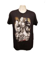 WWE Wrestling Cena Taker Batista Lesnar Orton Bryan Adult Medium Black T... - £11.73 GBP
