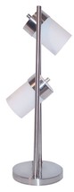 Modern 2-Light Table Lamp with two tilt adjustable shades. ORE 3031TW - £38.82 GBP