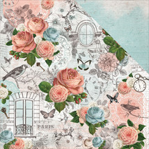 Ooh La La Collection Double Sided Paper C Est La Vie - £27.43 GBP