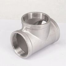 1 Pcs, 11/2" 150 Female NPT Tee Cast 304 Stainless Steel Pipe Fitting - $37.30