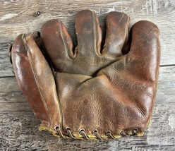 Nokona Model J110 Baseball Glove Vintage Leather - Chris Van Cuyck  RHT - £31.37 GBP