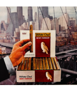 1963 White Owl Cigars Advertisement Vintage Tobacco Smoking New Yorker D... - €21,43 EUR