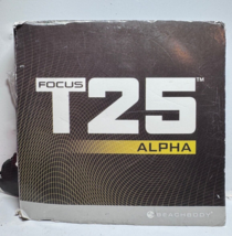 FOCUS T25 Alpha + Beta Shaun T Workout 10 Disc DVD Set Beachbody Distressed Cove - $12.19