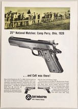 1965 Print Ad Colt Mark III .38 Automatic Pistols &amp; 22 Woodsman Target  - £15.62 GBP