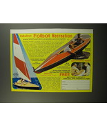 1978 Folbot Boats Ad - Fabulous Folbot recreation - £14.54 GBP