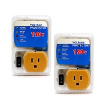 Home Appliance Surge Protector Adjustable Voltage Protector Direct Plug In Us/Sp - £42.99 GBP