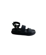 Leather anatomic sandals black  women confortable shoes - $161.97 CAD