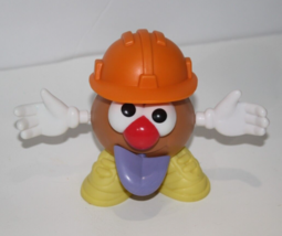 Mr Potato Head 7 Pieces Orange Construction Hat Small Tot 3.5" Tongue Toy 1995 - $14.52
