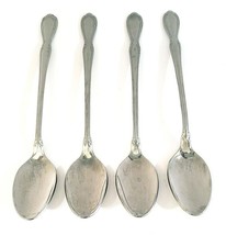 Rogers Stainless Cutlery Victorian Manor Teaspoons Set of 4 USA 7.5&quot; Set... - $204.76 MXN