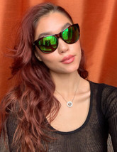 New Polarized REVO RE173 Tortoise Cat Eye Women&#39;s Mirrored Sunglasses - £134.31 GBP
