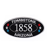 TOMBSTONE ARIZONA EST 1858 SEW/IRON ON PATCH EMBROIDERED WELLS FARGO DOD... - £4.91 GBP