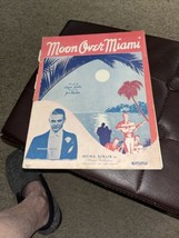 Vintage Sheet Music Moon over Miami 1935 Frankie Masters, Edgar Leslie J... - $6.93