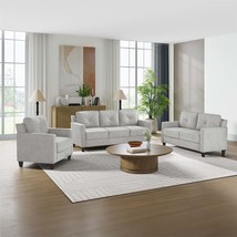 Horatio 58&quot; Loveseat, Taupe Chenille - $12,461.90 MXN