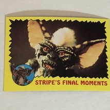 Gremlins Trading Card 1984 #70 Stripes Final Moments - £1.57 GBP