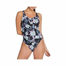 Speedo Women&#39;s Printed Thin Strap One Piece Swimsuit sz 10 NWT - £16.09 GBP