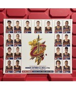 2015-16 Preseason Cleveland Cavaliers Roster Sheet Schottenstein LeBron ... - $256.84 MXN
