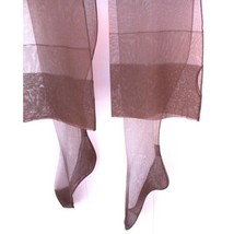 VTG Nylon Stockings La France #200 Seamed Hosiery DuPont Copper Glo Sz 9... - $88.21