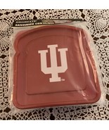 Boelter Brands Indiana University Sandwich Container Red Plastic 5.5 Inc... - £8.66 GBP