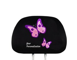 Custom Butterfly  Print Car Seat Headrest Cover for Truck SUV 1 PC For Infiniti  - $10.03